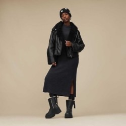 UGG Esmee Leather Boot Doublure Chaude Douce